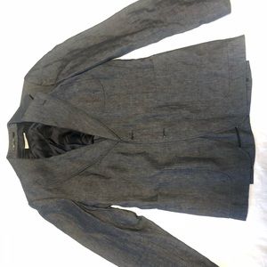 Dries Van Noten men’s linen blazer denim blue 38r